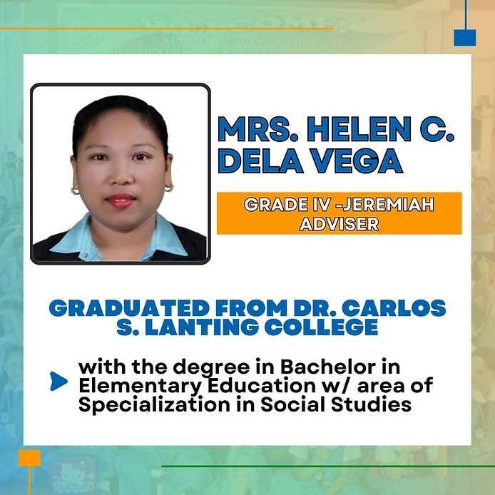 Mrs. Helen C. Dela Vega