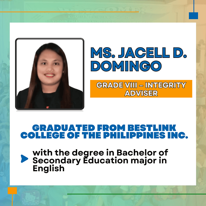 Ms. Jacell D. Domingo