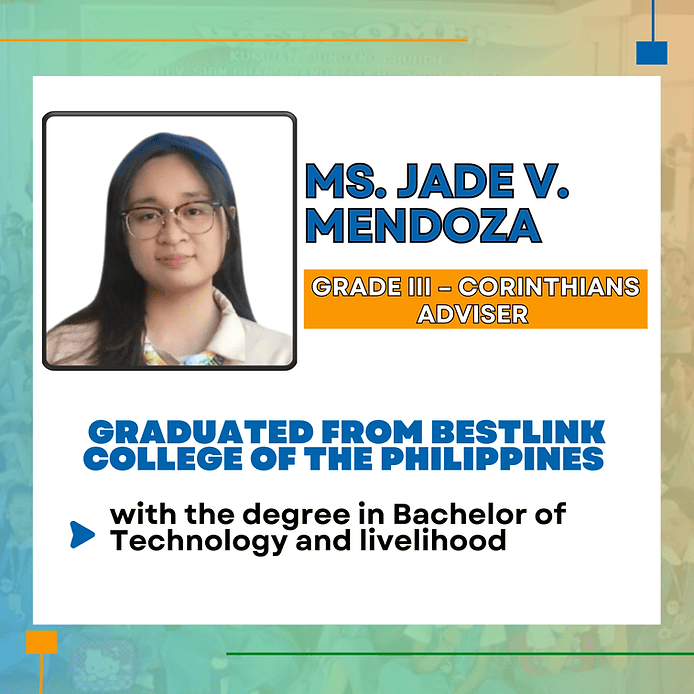 Ms. Jade V. Mendoza