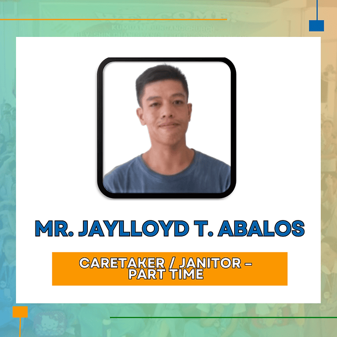 Mr. Jaylloyd T. Abalos