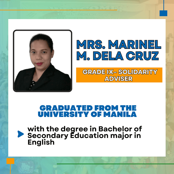 Mrs. Marinel M. Dela Cruz